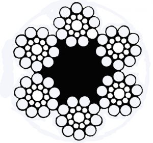 Line Contacted Wire Rope 6x19S+FC