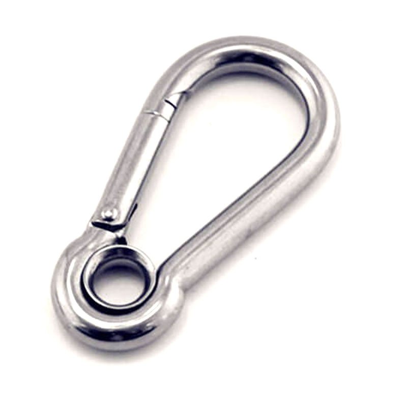 Stainless Steel Snap Hook With Eyelet and Screw