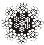 Elevator Steel Wire Rope 8x19S+IWRC