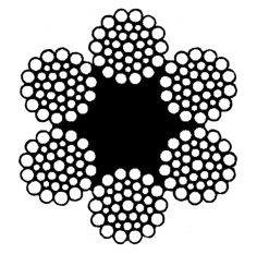 Line Contacted Wire Rope 6x36WS+FC